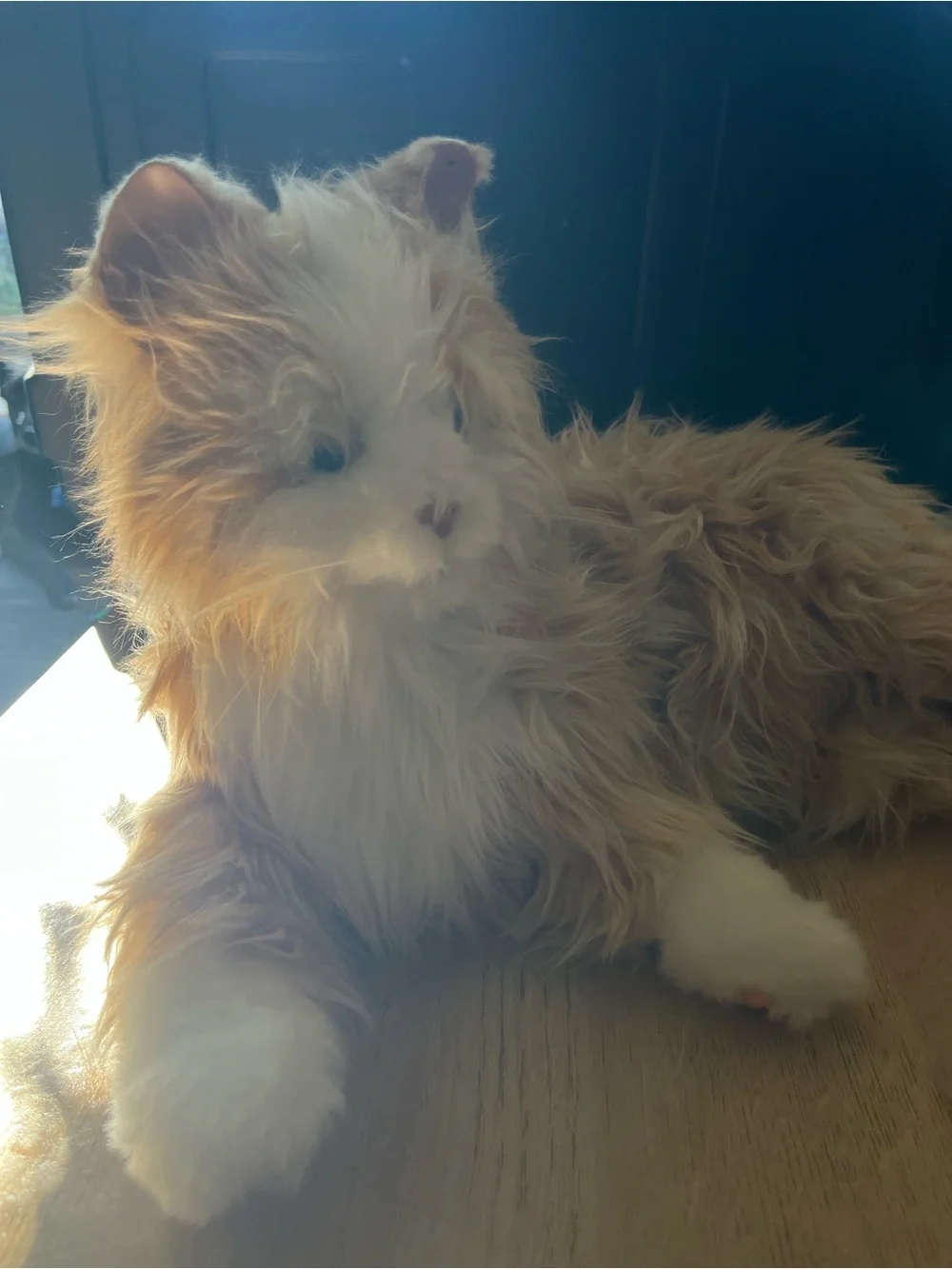 Joy For All Animatronic Interactive Tabby Cat Kitty Comfort Companion Works!